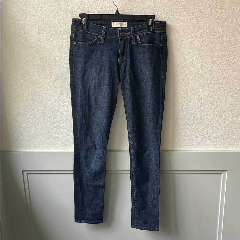 Habitual Dark Indigo Skinny Jeans - Slim Fit